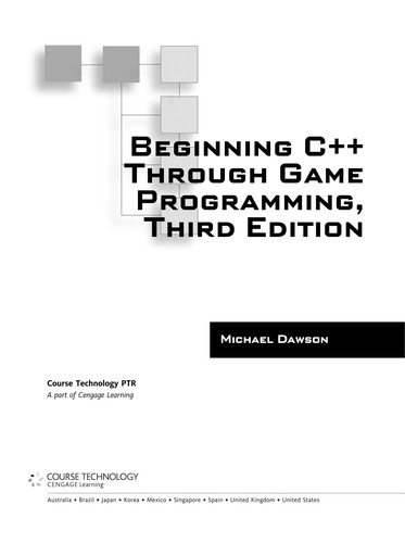 Cover for Beginning C++ through game programming
