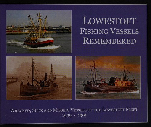 Cover for Lowestoft fishing vessels remembered