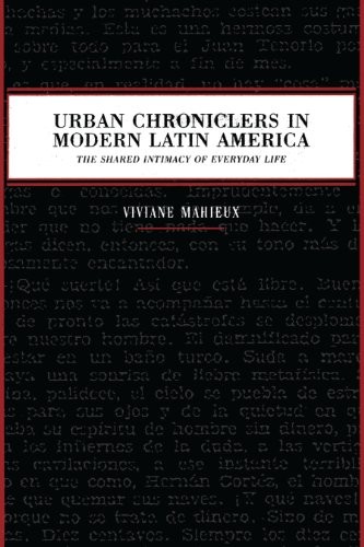 Cover for Urban Chroniclers in Modern Latin America