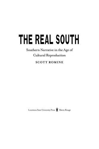 Cover for The real South