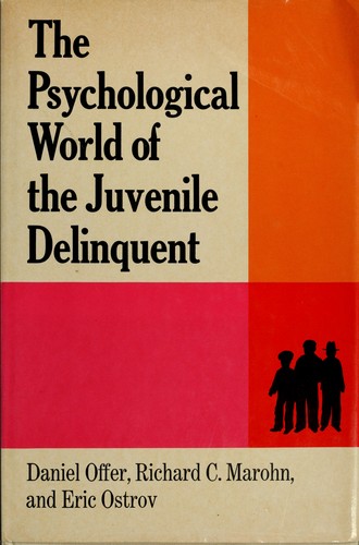 Cover for The psychological world of the juvenile delinquent