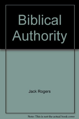 Cover for Biblical authority