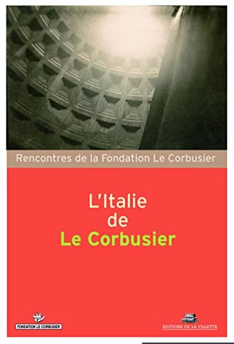 Cover for L'Italie de Le Corbusier