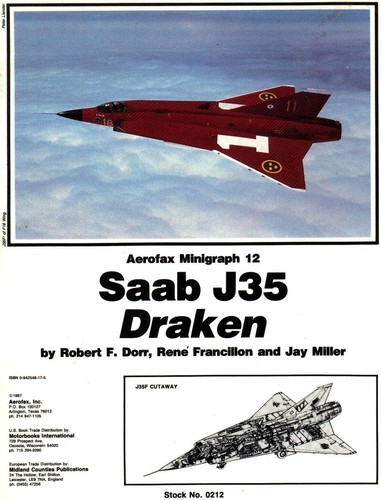 Cover for Saab J-35 Draken (Aerofax Minigraph 12)