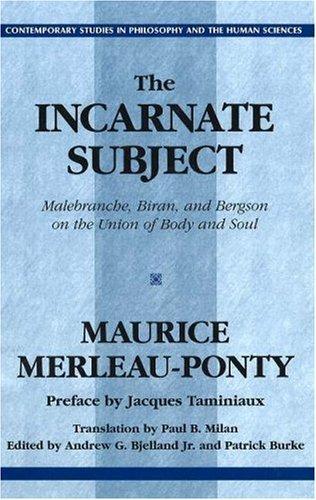 Cover for The Incarnate Subject