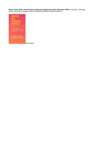 Cover for What to order when