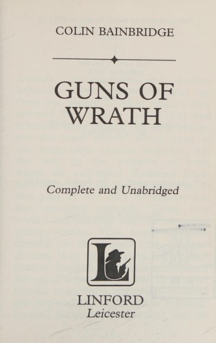 Cover for Guns of wrath