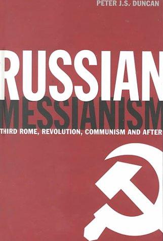 Cover for Russian messianism