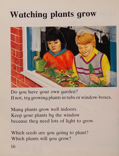 Cover for Growing Plants (Science Is Fun)