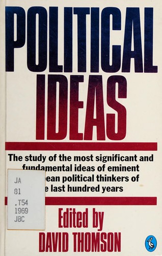 Cover for Political Ideas (Pelican)
