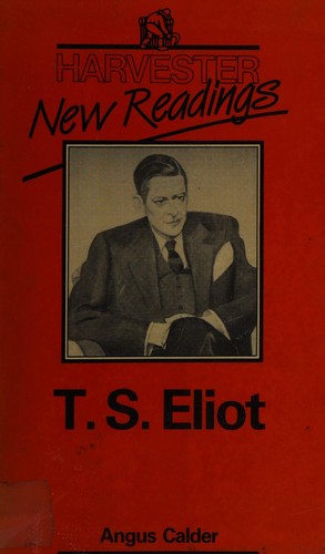 Cover for T S Eliot Calder
