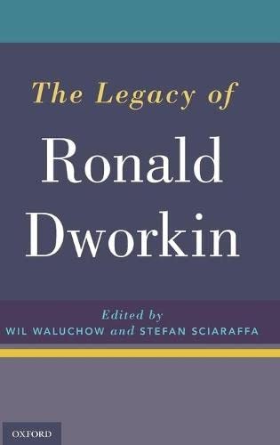 Cover for Legacy of Ronald Dworkin