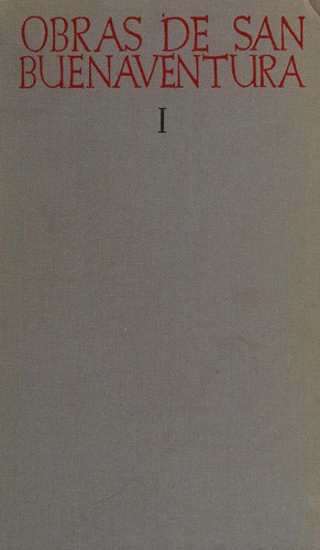 Cover for Obras de San Buenaventura