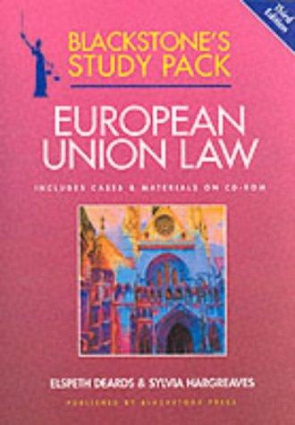 Cover for European Union Law (Blackstone's Study Packs)