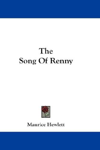 Cover for The Song Of Renny