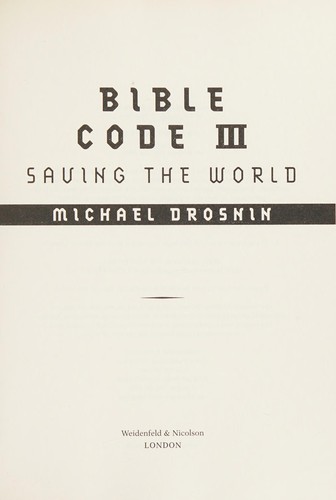Cover for Bible code III