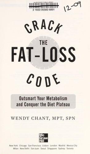 Cover for Crack the fat-loss code