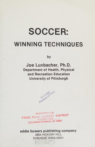 Cover for Soccer