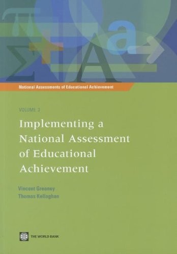 Cover for Implementing a national assessment of educational achievement
