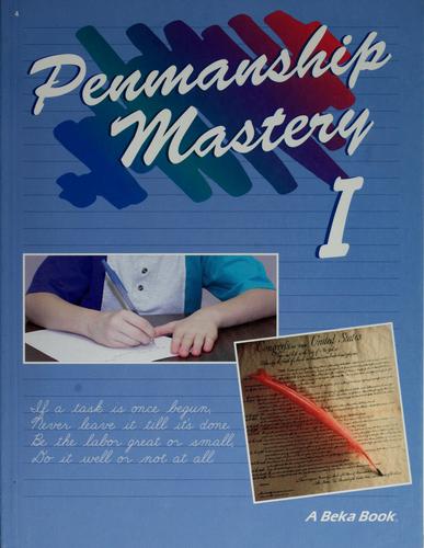 Cover for Penmanship mastery I
