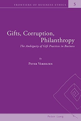 Cover for Gifts, corruption, philanthropy