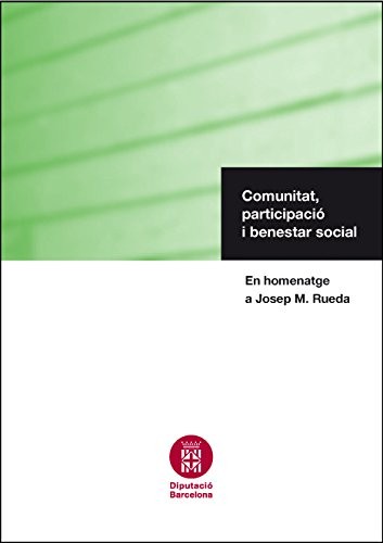 Cover for Comunitat, participació i benestar social