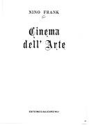 Cover for Cinema dell'arte