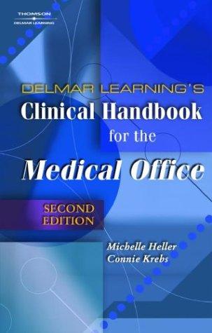 Cover for Delmar Learnings Clinical Handbook for the Medical Office