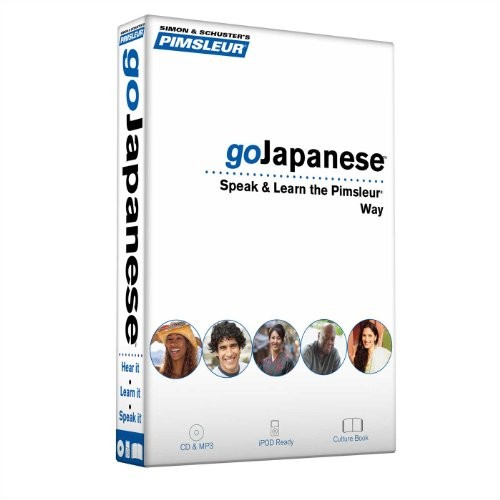Cover for Pimsleur goJapanese Course - Level 1 Lessons 1-8 CD: Learn to Speak and Understand Japanese with Pimsleur Language Programs (go Pimsleur)