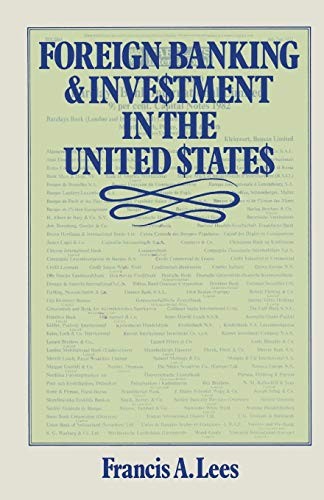 Cover for Foreign Banking and Investment in the United States