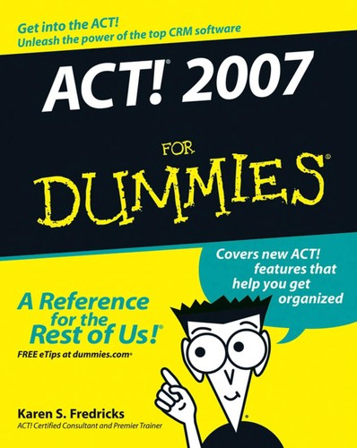 Cover for ACT! 2007 for dummies