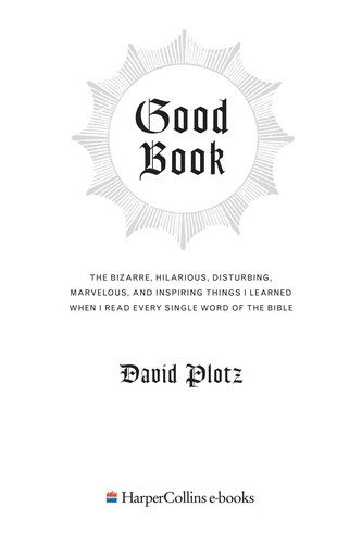 Cover for Good Book