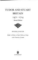 Cover for Tudor and Stuart Britain 1471-1714