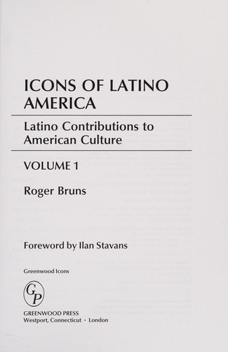 Cover for Icons of Latino America