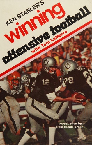Cover for Ken Stabler's winning offensive football