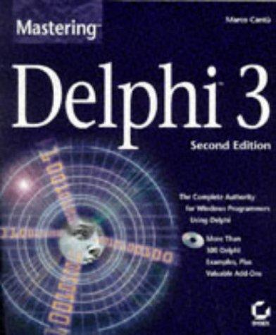 Cover for Mastering Delphi 3