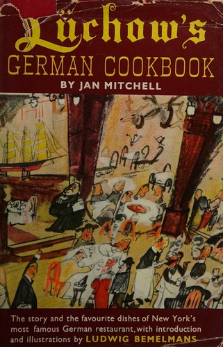 Cover for Luchow's German Cookbook