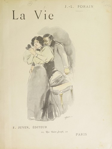 Cover for La vie
