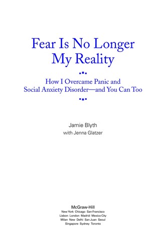 Cover for Fear is no longer my reality