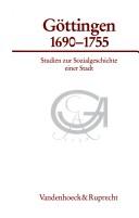 Cover for Göttingen 1690-1755