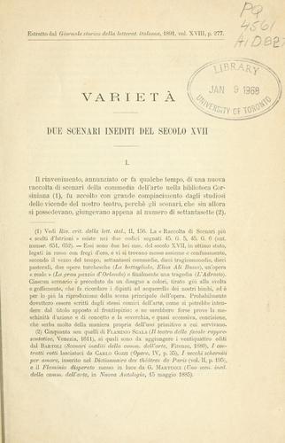 Cover for Varietà