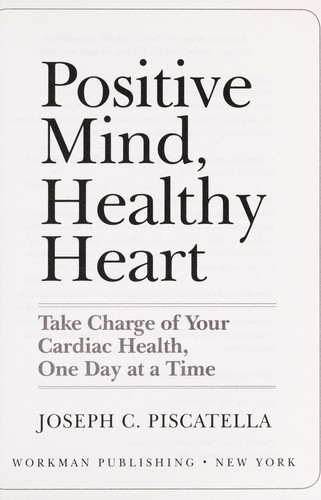Cover for Positive mind, healthy heart