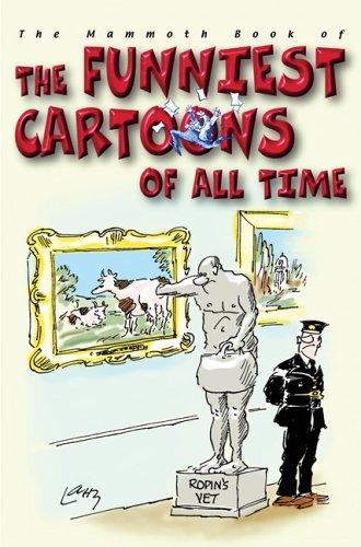 Cover for The Mammoth Book of the Funniest Cartoons of All Time