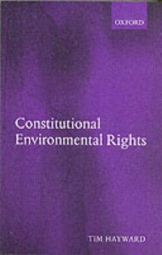 Cover for Constitutional Environmental Rights