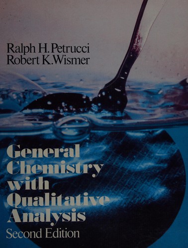 Cover for General chemistry with qualitativeanalysis