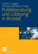 Cover for Politikberatung und Lobbying in Brüssel