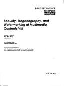 Cover for Security, Steganography, and Watermarking of Multimedia Contents VIII (Proceedings of SPIE)