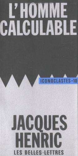 Cover for L' homme calculable