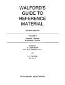 Cover for Walford's Guide to Reference Material