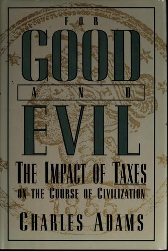 Cover for For good and evil